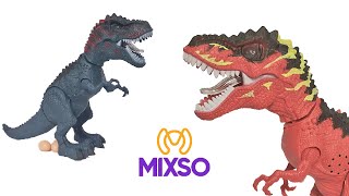 Brinquedo Dinossauro T-Rex Bota Ovos Anda Emite Sons E Luzes