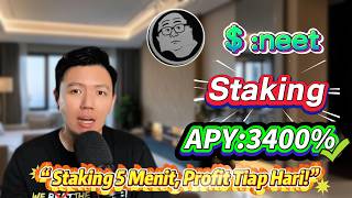 📈 Staking neet Solana aman &amp; cuan! APY nyata 3399.92%!