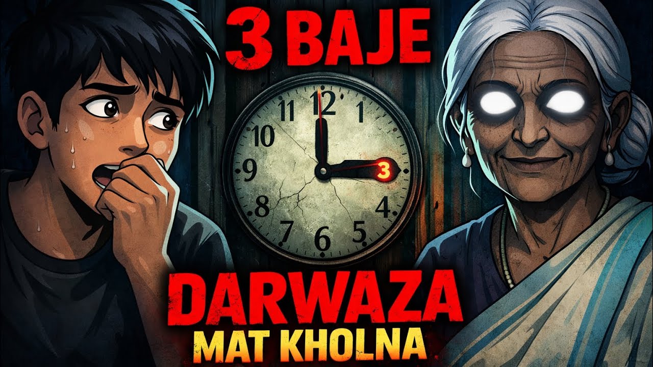 3 Baje Darwaza Mat Kholna | Real Indian Horror Story | 2D Animated Scary Story