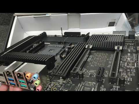 Unboxing ASUS Pro WS X570-ACE Motherboard