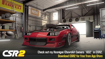 CSR2 - Hoonigan Camaro ‘632’ (manual launch) - tune & shift - 6.859