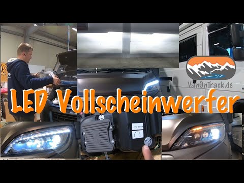 LED headlights Ducato | 🔅 by litec Innovations | Installation and experience