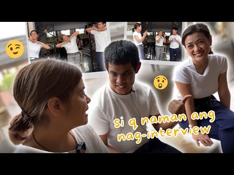 SA ULO NG BALITA, SI Q NAMAN ANG NAG-INTERVIEW KAY B! | CANDY AND QUENTIN | OUR SPECIAL LOVE