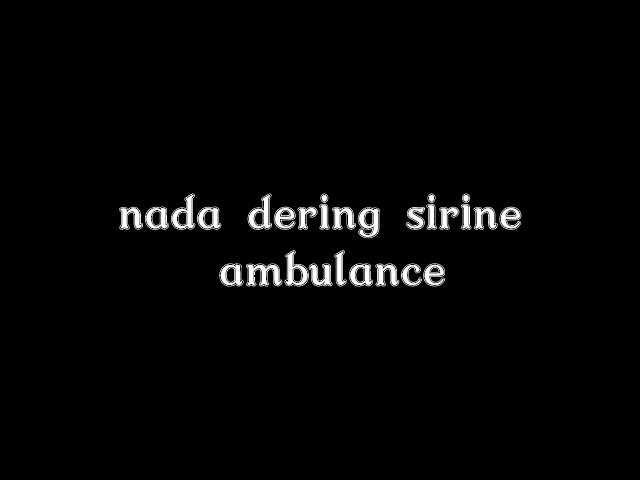 nada pesan sirine ambulance class=