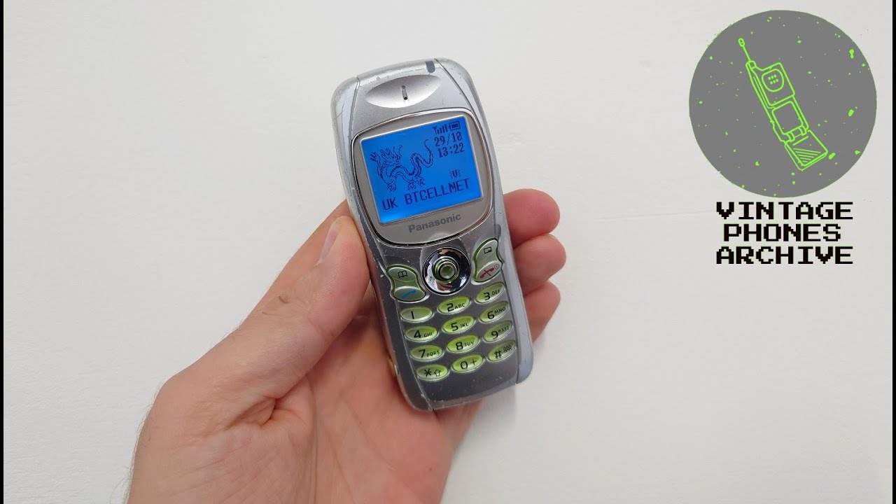 Panasonic GD75 Unboxing Mobile phone menu browse, ringtones, games