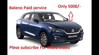 Baleno Paid Service Baleno Ki Pahli Service Baleno 1St Paid Service Baleno Service