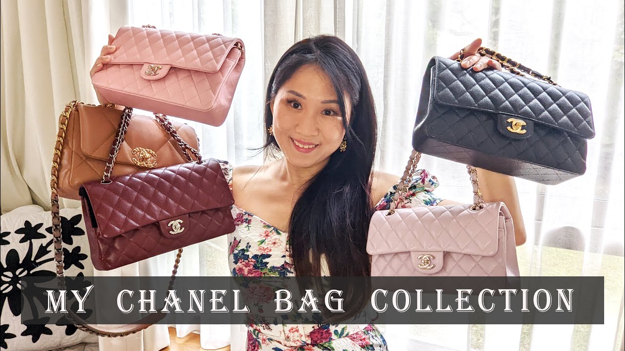 My Entire Chanel Bag Collection (13 bags) - YouTube