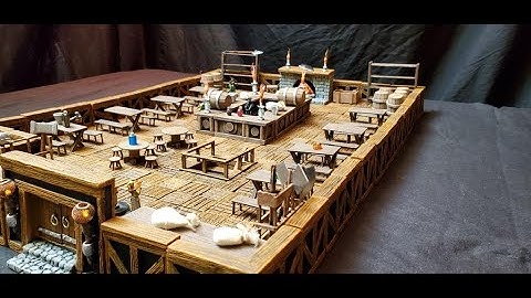#128 Modular Tavern Tiles - Part 1 - The Plan - #dnd  #pathfinder  #ttrpg #diydnd #toys #diytoys