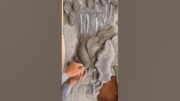 It is amazing to see cement carp sculpture