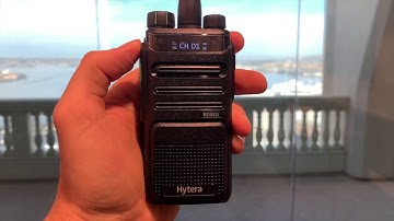 Radio Coverage Test: Hytera BD552i (Inside Building)
