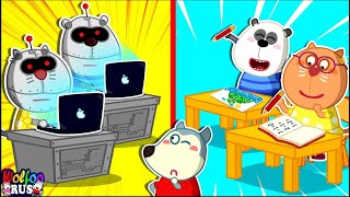 видео: О Нет, Друзья Вулфу Стали Роботами! | Истории О Возвращении В Школу И Многое Другое | Wolfoo Russian картинка: О Нет, Друзья Вулфу Стали Роботами! | Истории О Возвращении В Школу И Многое Другое | Wolfoo Russian