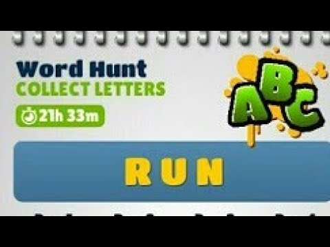 what is word hunt in Subway extension - Opera add-ons