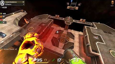 Quake Live Arena win against bot Xaero - level nightmare!!!