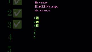 Download Lagu how many BLACKPINK songs download you know #blackpink #blink #rose #youtubeplaylist MP3