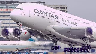 65 PLANES FROM CLOSE UP | A380 B747 B777 A350 B787 A330 | Sydney Airport Plane Spotting