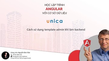 71 - Cách sử dụng template admin khi làm backend | AngularJS