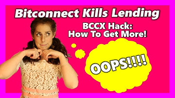 Bitconnect Fangirl Eats Her Words and BCC/X Hack! | Broke Geek Girl
