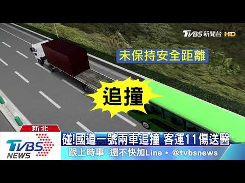 怎變慢！疑未保持距離　統聯追撞聯結車