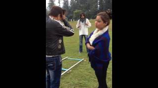 Making Of Pashto Movie I Miss You Clip.