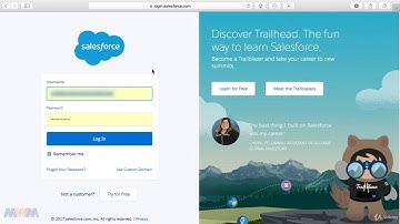 3  Logging into Salesforce and Switching Between Lightning and Classic