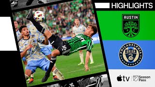 Austin FC vs. Philadelphia Union | Full Match Highlights | March 16, 2024