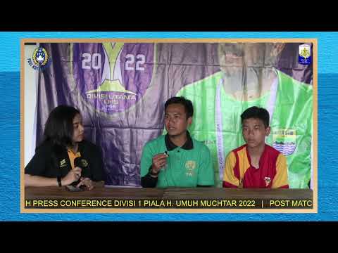 PS AD | POST MATCH PRESS CONFERENCE | PIALA H. UMUH MUCHTAR U 15 | DIVISI 1