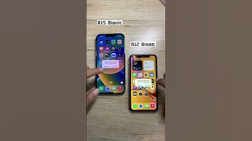 Apple A15 Bionic vs Apple A12 Bionic#iphone #shorts