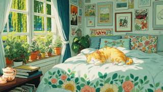 Lofi With My Cat || Your Safe Place on a Quiet Morning 🌿☕ peaceful lofi radio