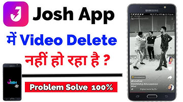 How To Delete Video From Josh App | Josh App Me Video Delete Kaise Kare