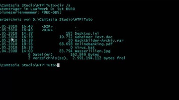 Dateien in Dateien verstecken - 001