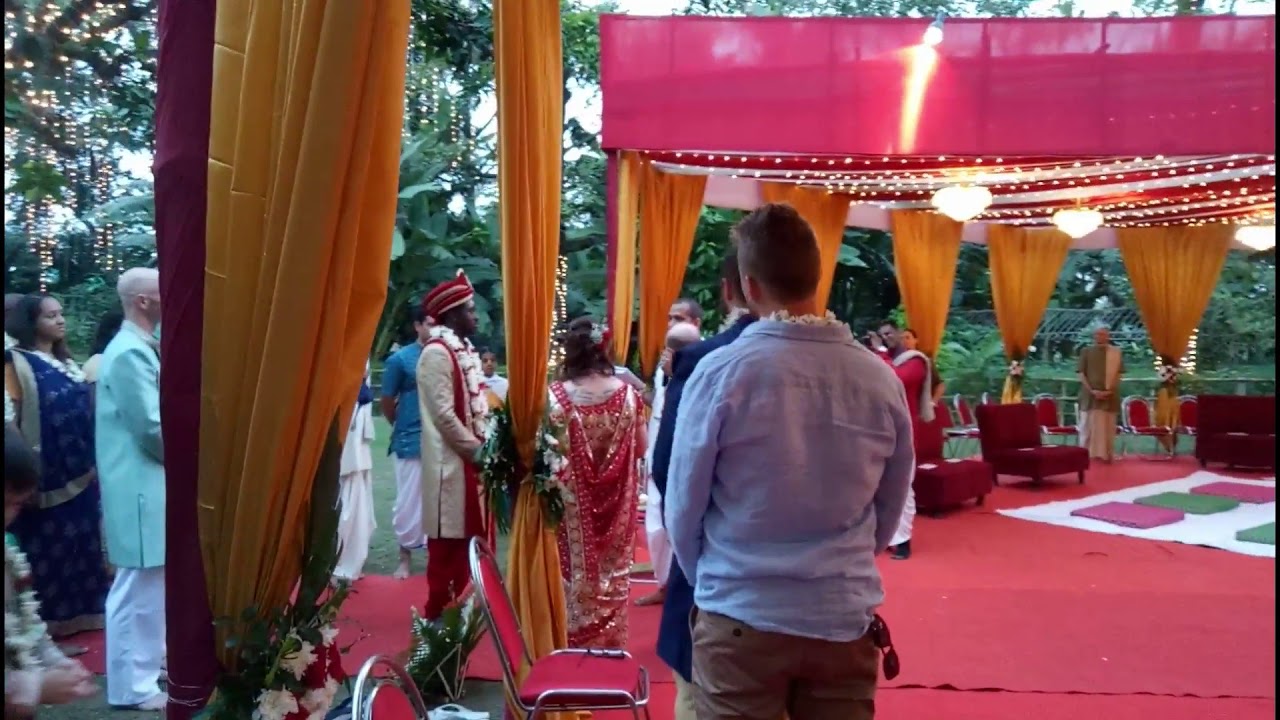 Vaishnava Vedic Wedding held at Mayapur Mandir. 2019