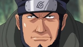 Asuma rescues Shikamaru from sound ninja like a boss!