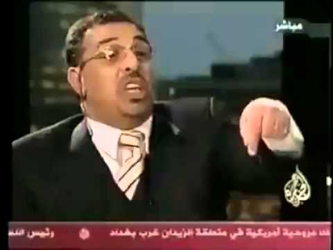 عراقي شريف فضح الدنيا ومزق العرب وحكام العرب وفضح مواقفهم الحقيرة ضد العراق وبهذل فيصل القاسم 
