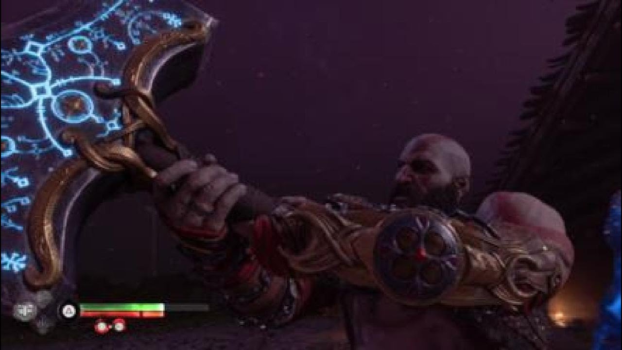 Kratos Lifts Thor's Hammer Mjolnir Scene - God of War 5 Ragnarok (4K 60FPS)  PS5 