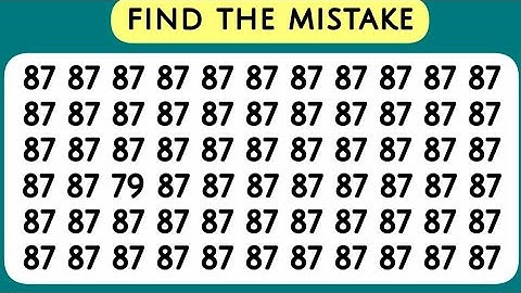 Can you find the mistake . 