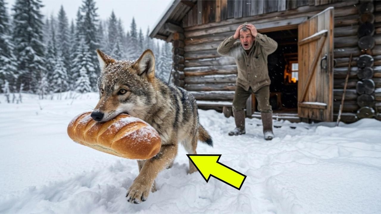 ВОЛЧОНОК УКРАЛ ХЛЕБ СО СТОЛА ЛЕСНИКА. ТО, ЗАЧЕМ ОН ЭТО СДЕЛАЛ ЗАСТАВИЛО ЕГО ПЛАКАТЬ!