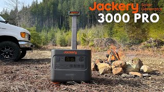 JACKERY 3000 PRO | Total Off Grid ALL SEASON Power Solution