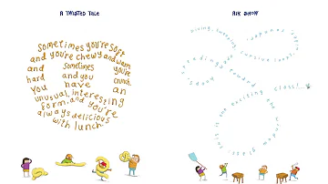What are the rules for concrete poetry?
