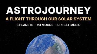 Journey Through the Solar System: All 8 Planets and 24 Moons in One Flight | AstroJourney screenshot 3