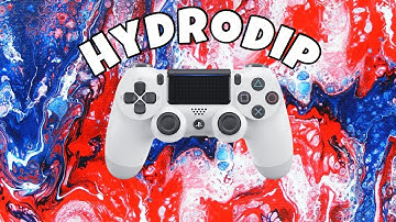 HYDRODIPPING a PS4 Controller