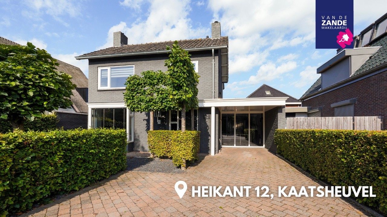 🏷 TE KOOP! Uniek Vrijstaand | Heikant 12, Kaatsheuvel