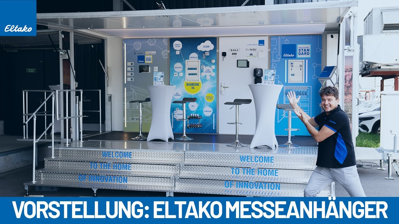 Unser ELTAKO Messeanhänger