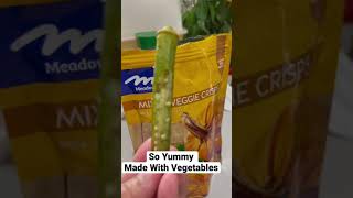 Meadows Mixed Veggie Crisps So Yummy |#yvettesvlog #shorts #meadows