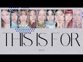 ［THIS IS FOR］TWICE 日本語訳
