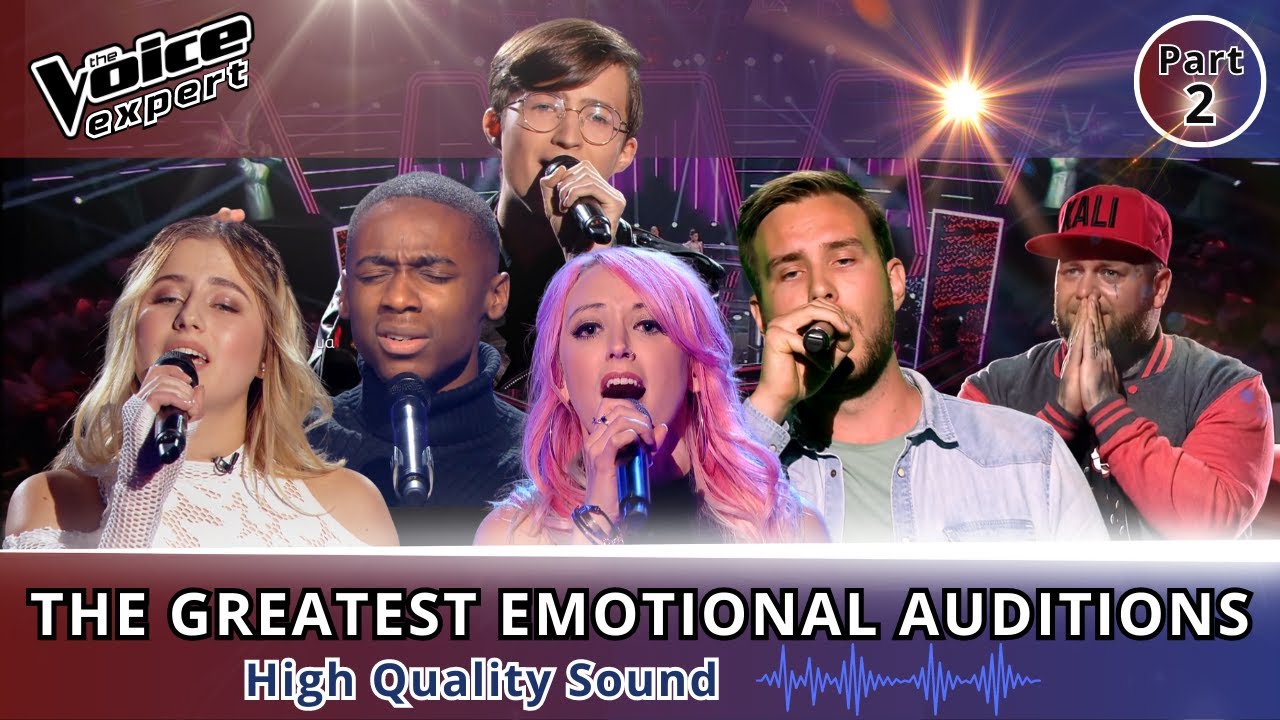 The Greatest Emotional Blind Auditions | Part 2 - YouTube