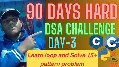 90 days DSA challenge| loop in c++| Pattern programs|DSA playlist #programming #DSA#viral