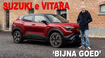 SUZUKI E-VITARA, LATE, NOT INNOVATIVE, BUT LOTS OF CERTAINTY!