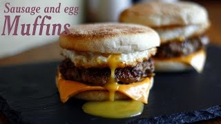 Sausage and egg muffins | Fast food copycat recipes