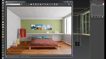 Bài 34, Thực hành Ánh Sáng VRAY SETTING, LIGHTING, HỌC 3D RENDER NHANH ĐẸP, 1không gian 3D đơn giản