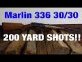 Marlin 336 30/30, can it reach out to 200 yards??